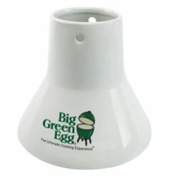 Big Green Egg Sitting Chicken 11 Cm Keramiek Wit