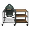 Big Green Egg Modular Outdoor Workspace Compleet Systeem Wood-Wood-Wood Incl. Large Barbecue