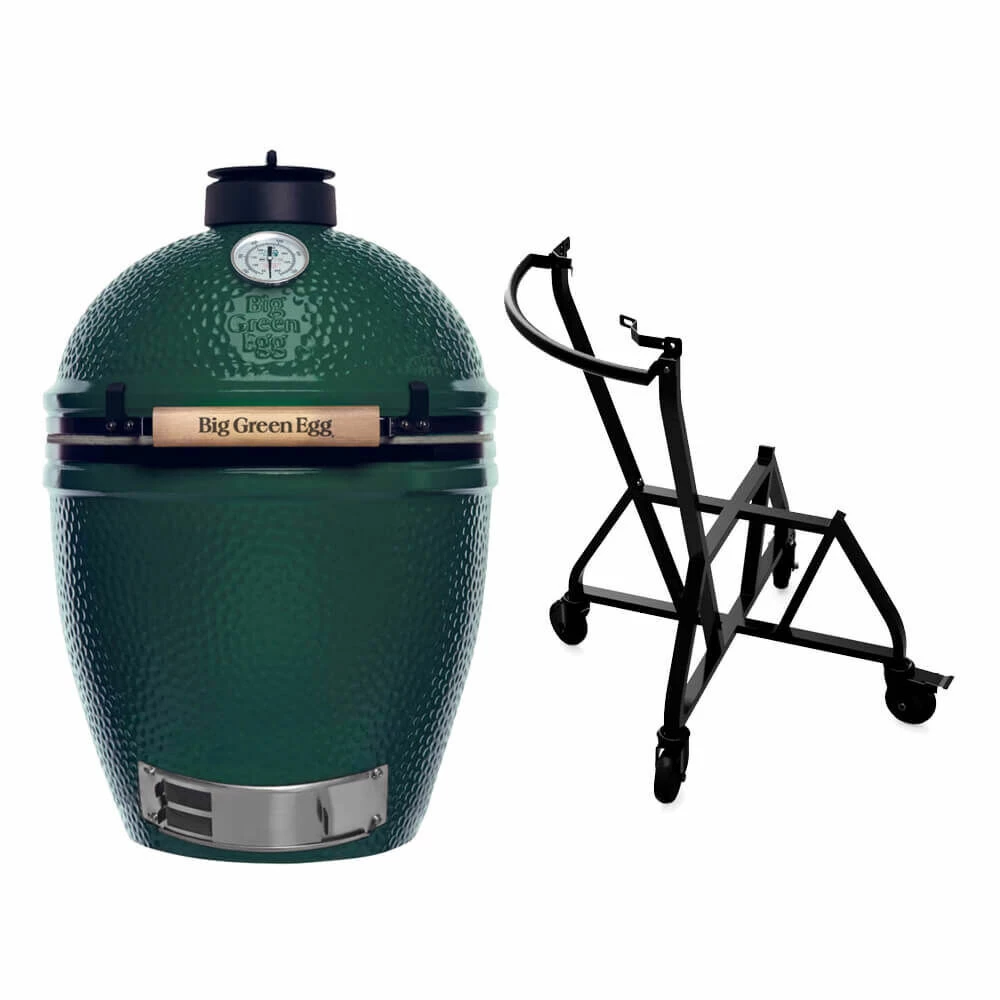 Big Green Egg Medium Barbecue ø 38 Cm Keramiek Groen Met IntEGGrated Nest En Handler 1 Big Green Egg Medium Barbecue ø 38 Cm Keramiek Groen Met IntEGGrated Nest En Handler