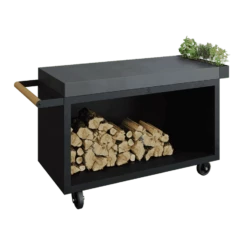 OFYR Mise En Place Table Black 135 PRO Donkergrijs Keramiek